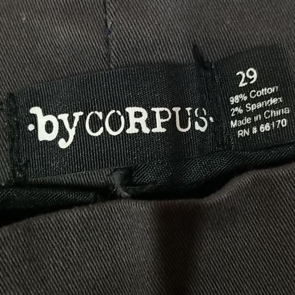 🍄 3 for $35 🍄 Bycorpus Leggings Women's Size 29 Black And Grey Pull On - Picture 4 of 8